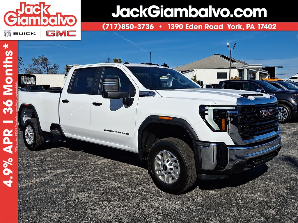 New 2026 GMC Sierra 2500HD Crew Cab, Standard Bed, Pro, 4WD Crew Cab