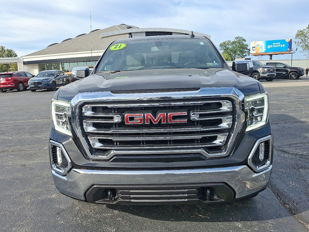 Used 2021 GMC Sierra 1500 4WD Crew Cab Standard Box SLT Crew Cab