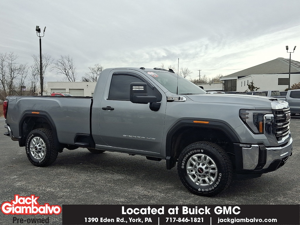 Used 2024 GMC Sierra 2500HD 4WD Regular Cab Long Bed Pro Standard Cab