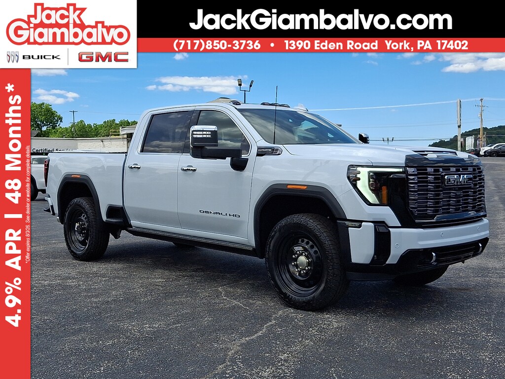 New 2026 GMC Sierra 2500 HD Crew Cab, Standard Bed, Denali Ultimate, 4WD Crew Cab