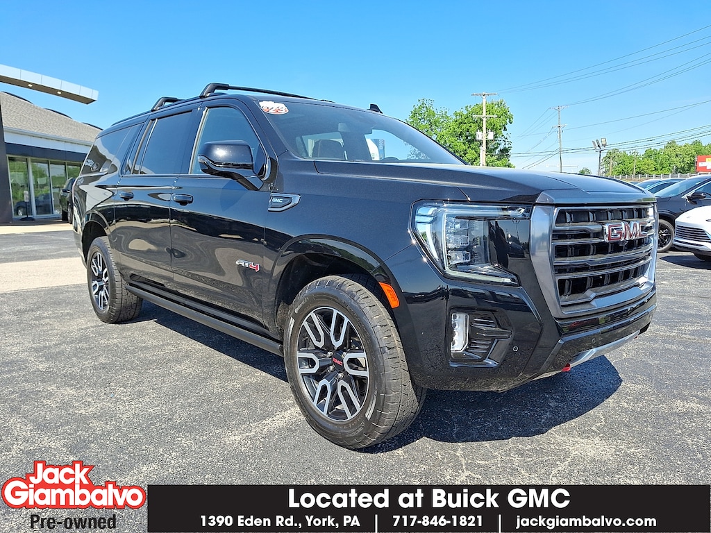Certified 2023 GMC Yukon XL 4WD AT4 Sport Utility