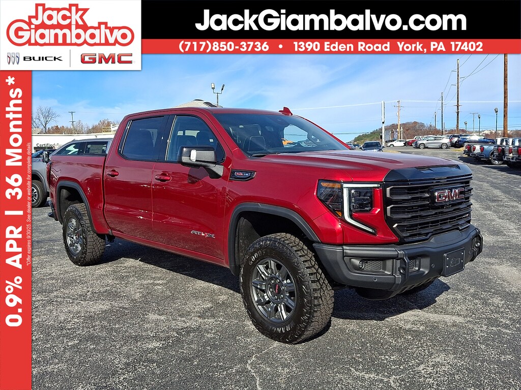 New 2026 GMC Sierra 1500 Crew Cab, Short Bed, AT4X, 4WD Crew Cab