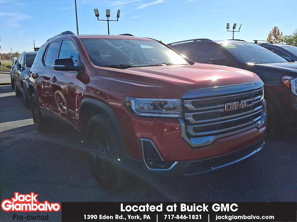 Used 2021 GMC Acadia AWD AT4 Sport Utility