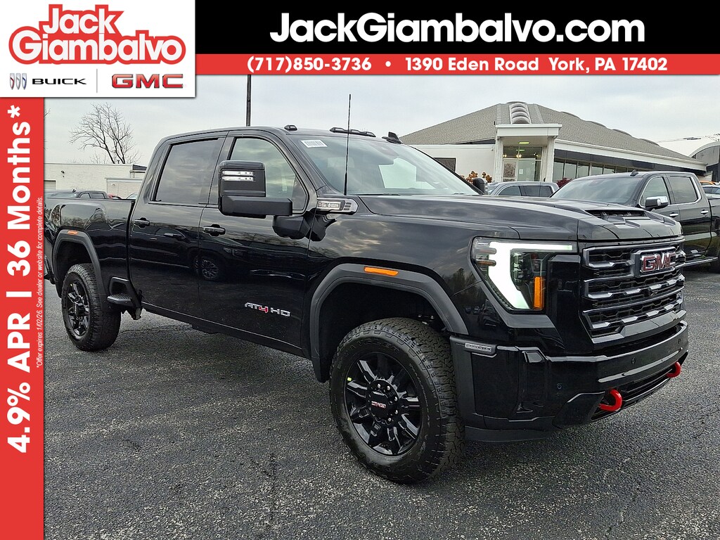 New 2026 GMC Sierra 2500HD Crew Cab, Standard Bed, AT4, 4WD Crew Cab
