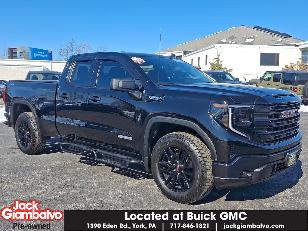 Used 2025 GMC Sierra 1500 4WD Double Cab Standard Box Elevation With 3VL Double Cab
