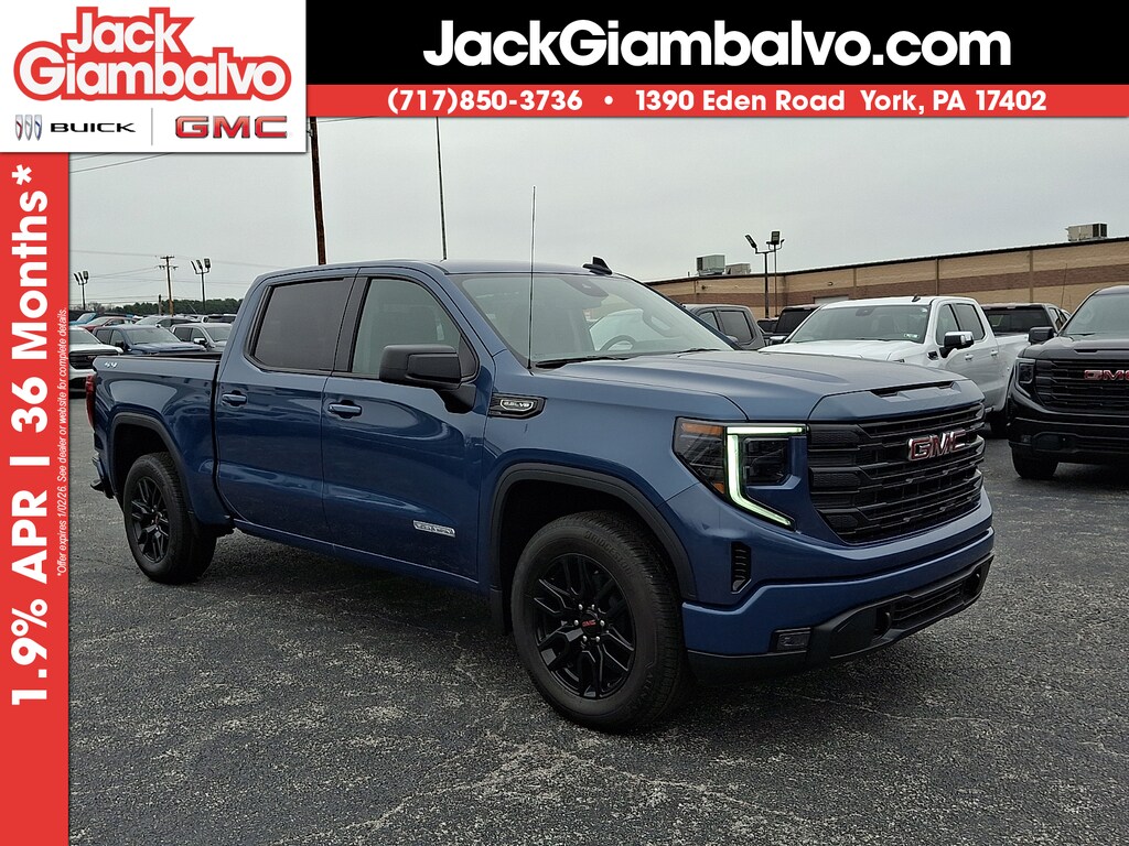 New 2026 GMC Sierra 1500 Crew Cab, Short Bed, Elevation, 4WD Crew Cab