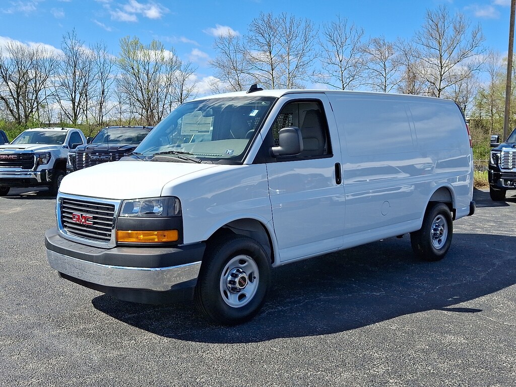New 2025 GMC Savana Cargo Van Work Van Full-size Cargo Van