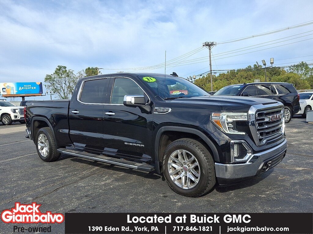 Used 2021 GMC Sierra 1500 4WD Crew Cab Standard Box SLT Crew Cab