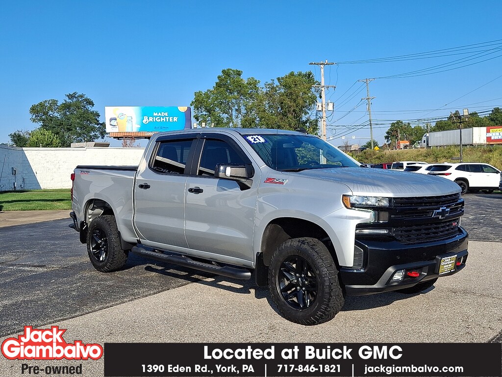 Certified 2021 Chevrolet Silverado 1500 4WD Crew Cab Short Bed LT Trail Boss Crew Cab