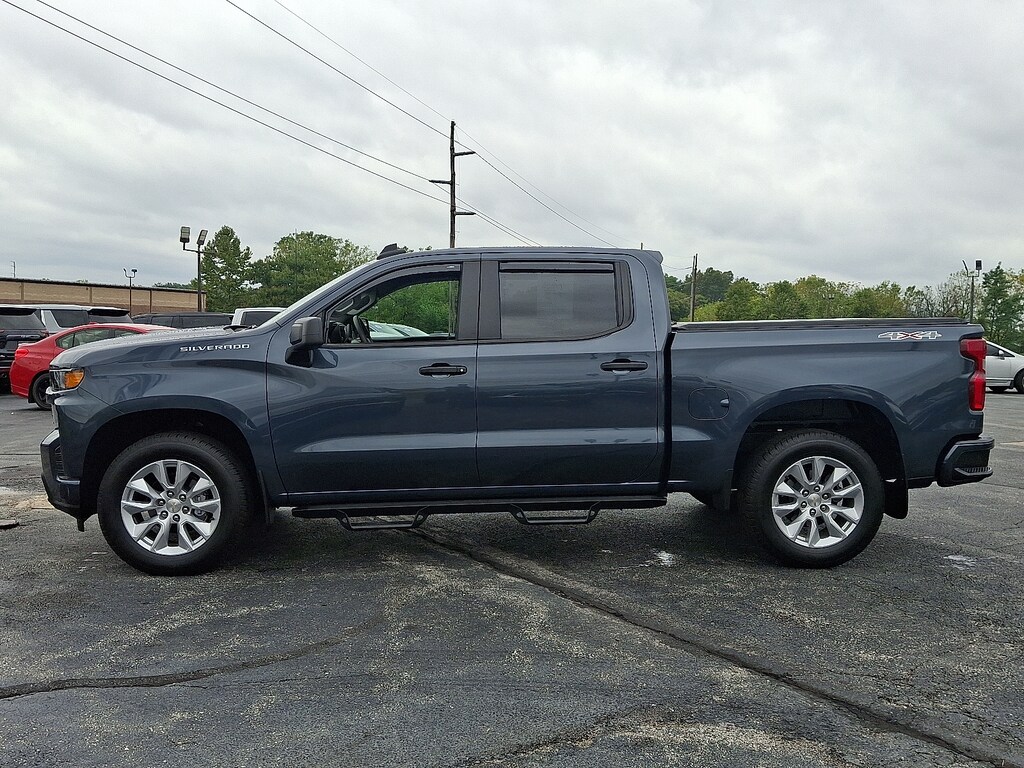 Certified 2021 Chevrolet Silverado 1500 4WD Crew Cab Short Bed Custom Crew Cab