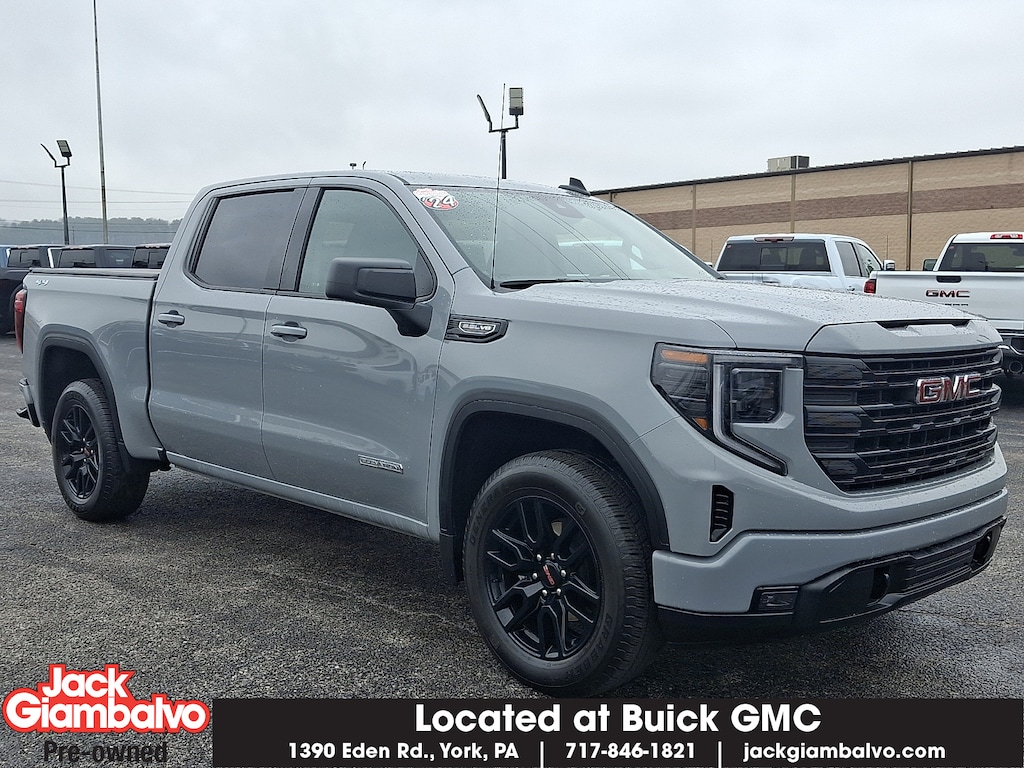 Used 2024 GMC Sierra 1500 4WD Crew Cab Short Box Elevation With 3SB Crew Cab