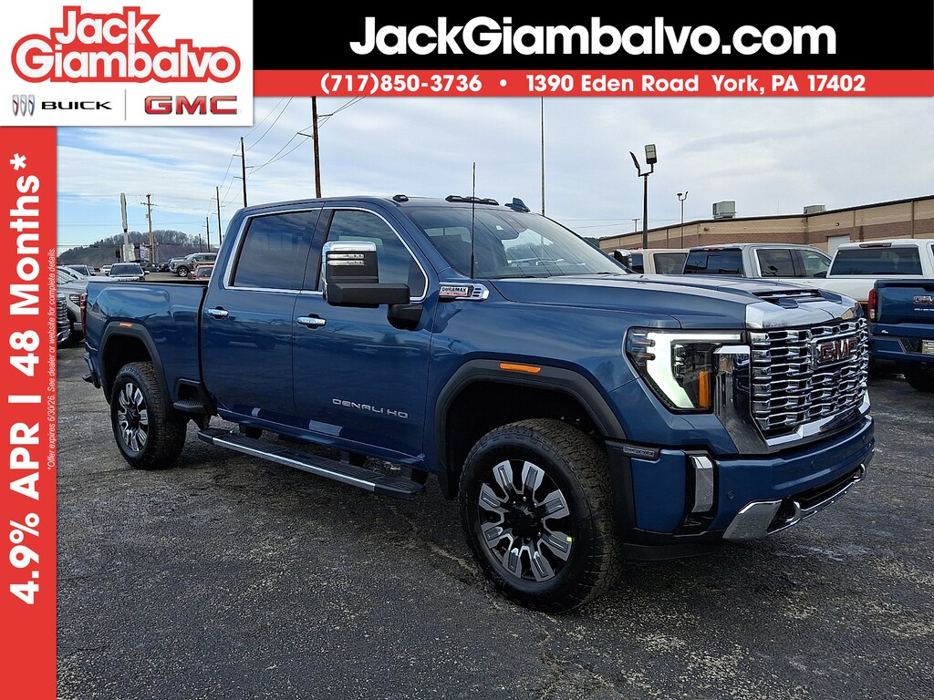 New 2026 GMC Sierra 2500HD Crew Cab, Standard Bed, Denali, 4WD Crew Cab