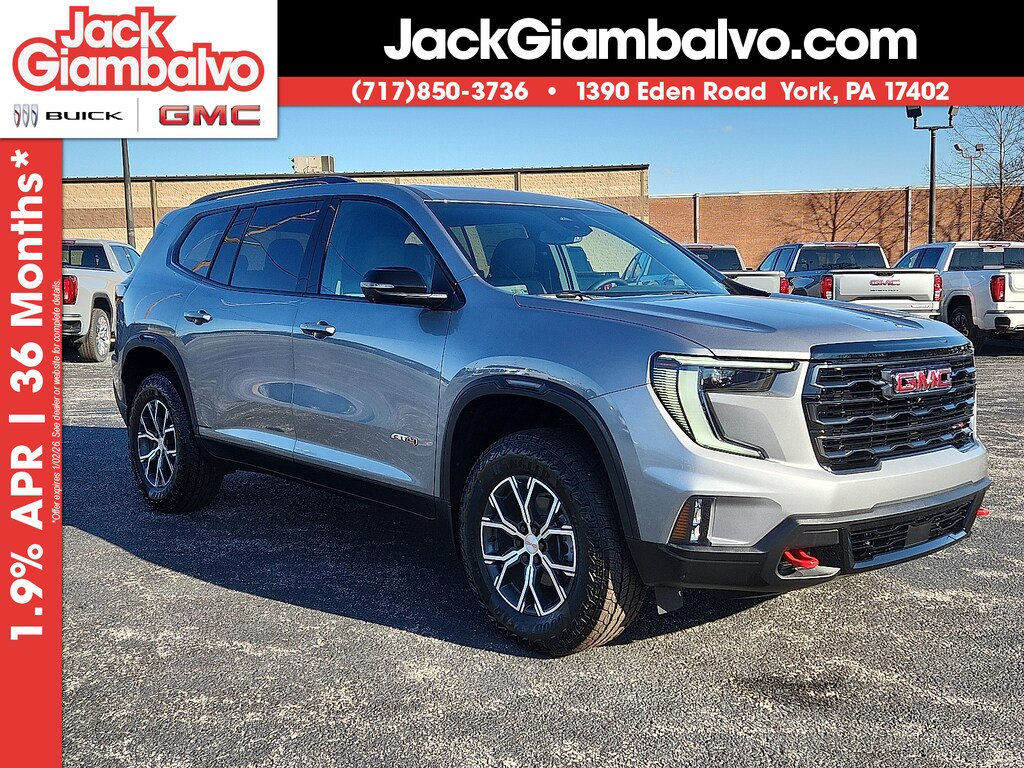 New 2025 GMC Acadia AT4 Sport Utility