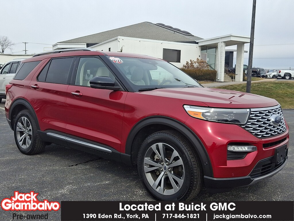 Used 2020 Ford Explorer Platinum Sport Utility