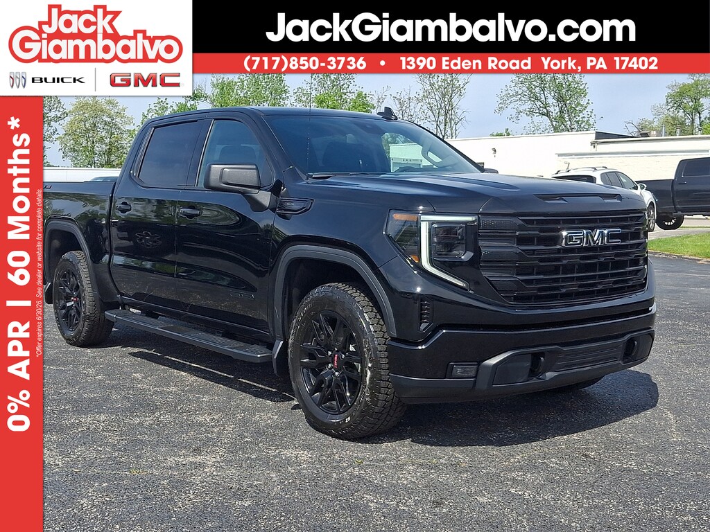 New 2026 GMC Sierra 1500 Crew Cab, Short Bed, Elevation, 4WD Crew Cab