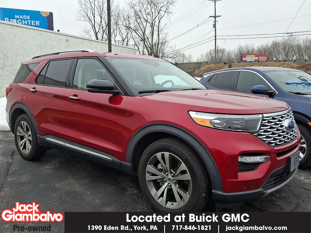 Used 2020 Ford Explorer Platinum Sport Utility