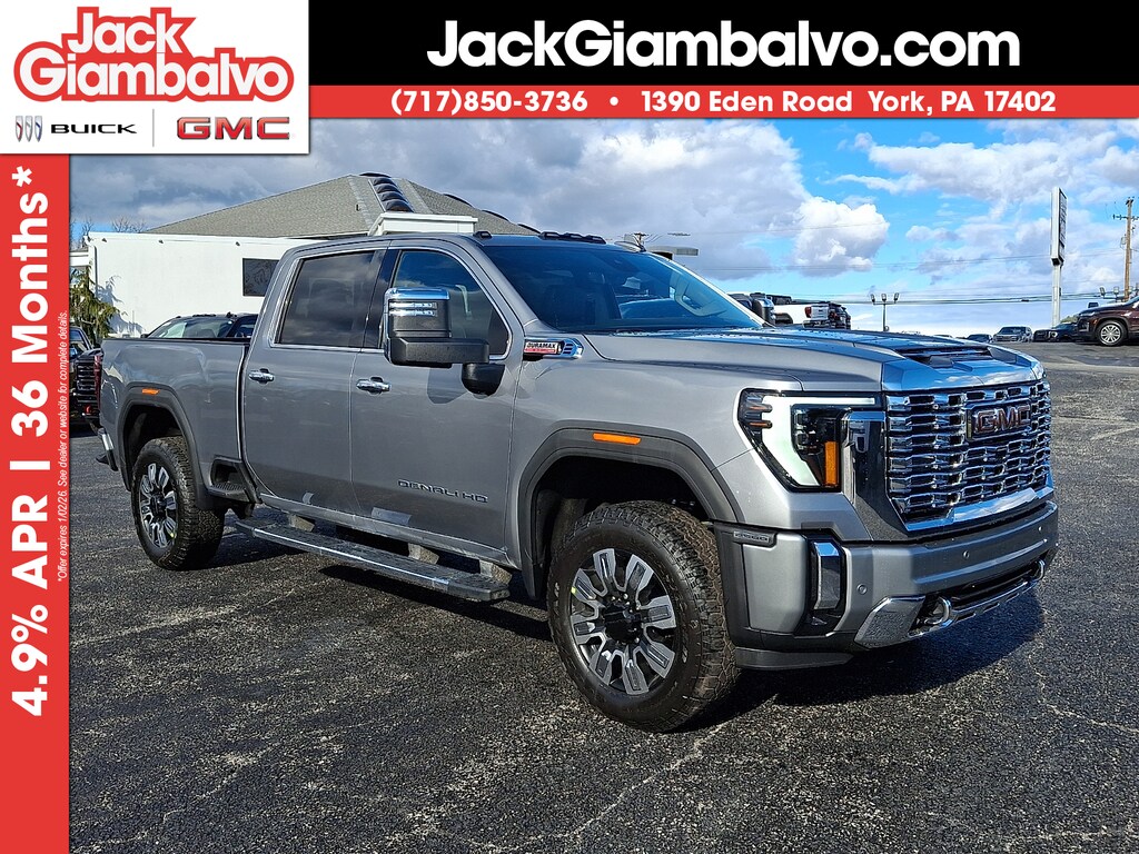 New 2026 GMC Sierra 2500HD Crew Cab, Standard Bed, Denali, 4WD Crew Cab