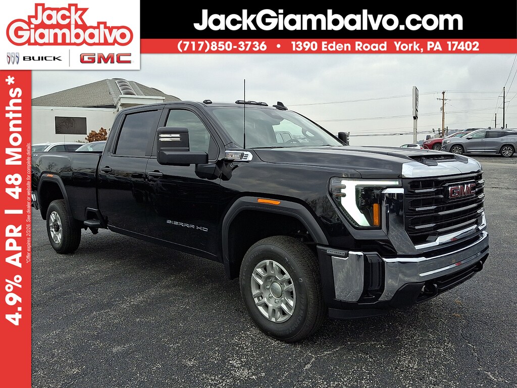 New 2026 GMC Sierra 2500HD Crew Cab, Standard Bed, Pro, 4WD Crew Cab