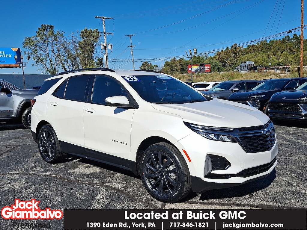 Certified 2022 Chevrolet Equinox AWD RS Sport Utility