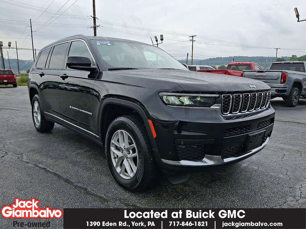 Certified 2025 Jeep Grand Cherokee L Laredo 4x4 Sport Utility