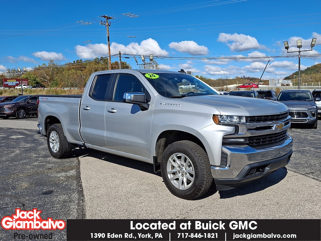 Used 2020 Chevrolet Silverado 1500 4WD Double Cab Standard Bed LT Double Cab