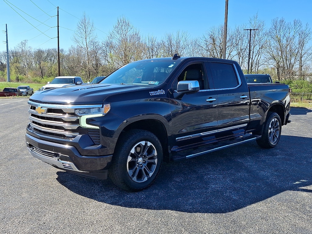 Used 2022 Chevrolet Silverado 1500 4WD Crew Cab Standard Bed High Country Crew Cab