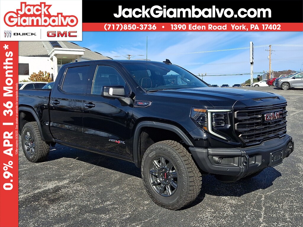 New 2026 GMC Sierra 1500 Crew Cab, Short Bed, AT4X, 4WD Crew Cab