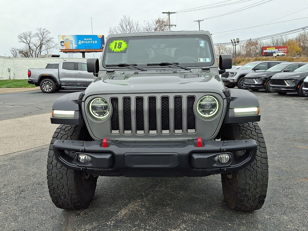 Used 2018 Jeep Wrangler Unlimited Rubicon Sport Utility