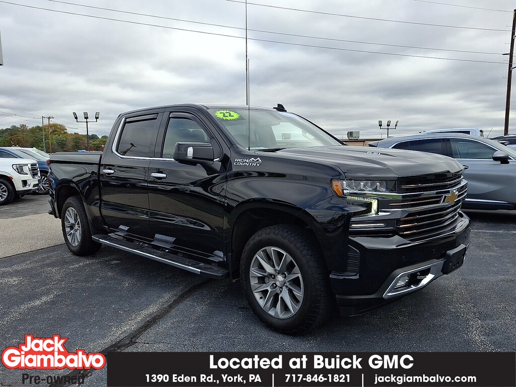 Certified 2022 Chevrolet Silverado 1500 LTD 4WD Crew Cab Short Bed High Country Crew Cab
