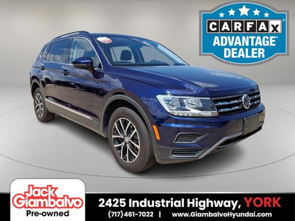 Used 2021 Volkswagen Tiguan 2.0T SE 4MOTION SUV