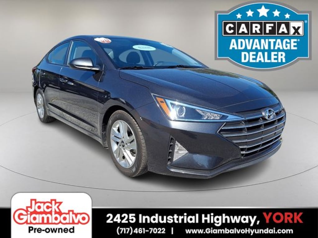 Used 2020 Hyundai Elantra Value Edition Sedan