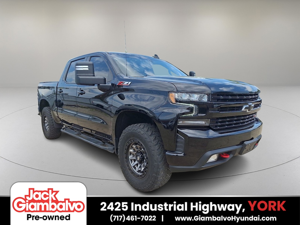 Used 2021 Chevrolet Silverado 1500 LT Trail Boss Truck Crew Cab