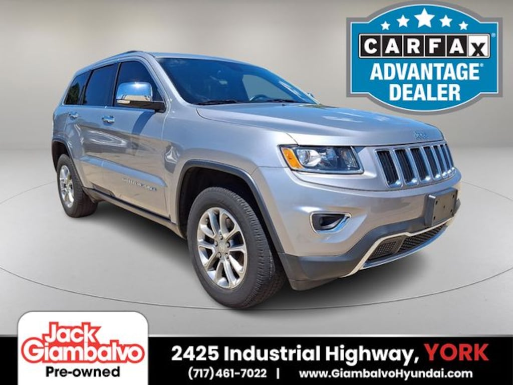 Used 2016 Jeep Grand Cherokee Limited 4x4 SUV