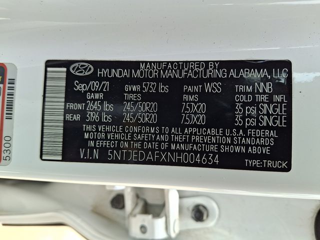2022 Hyundai Santa Cruz Limited - Photo 27