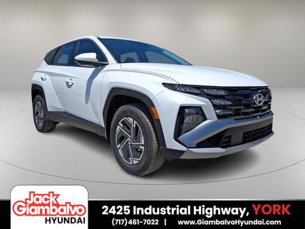 New 2026 Hyundai Tucson Hybrid Blue SUV