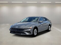 2026 Hyundai Elantra Hybrid Blue Sedan