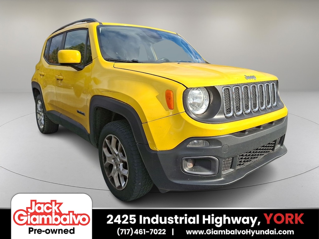 Used 2018 Jeep Renegade Latitude 4x4 SUV