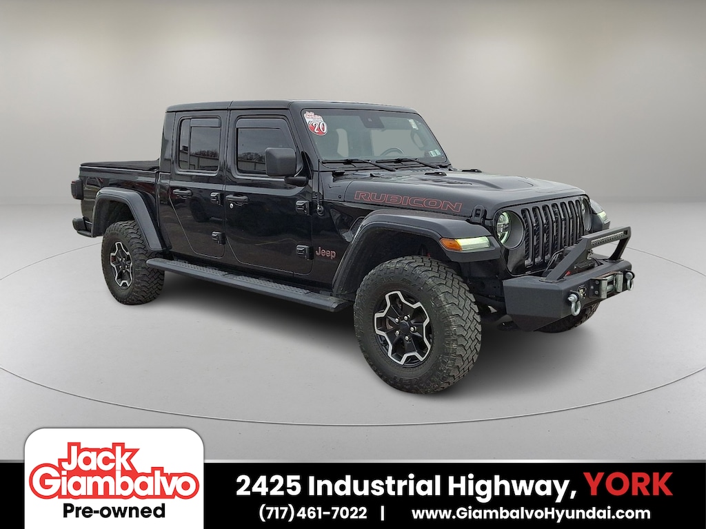 Used 2020 Jeep Gladiator Rubicon Truck Crew Cab