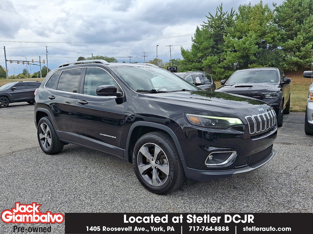 Used 2019 Jeep Cherokee Limited 4x4 SUV