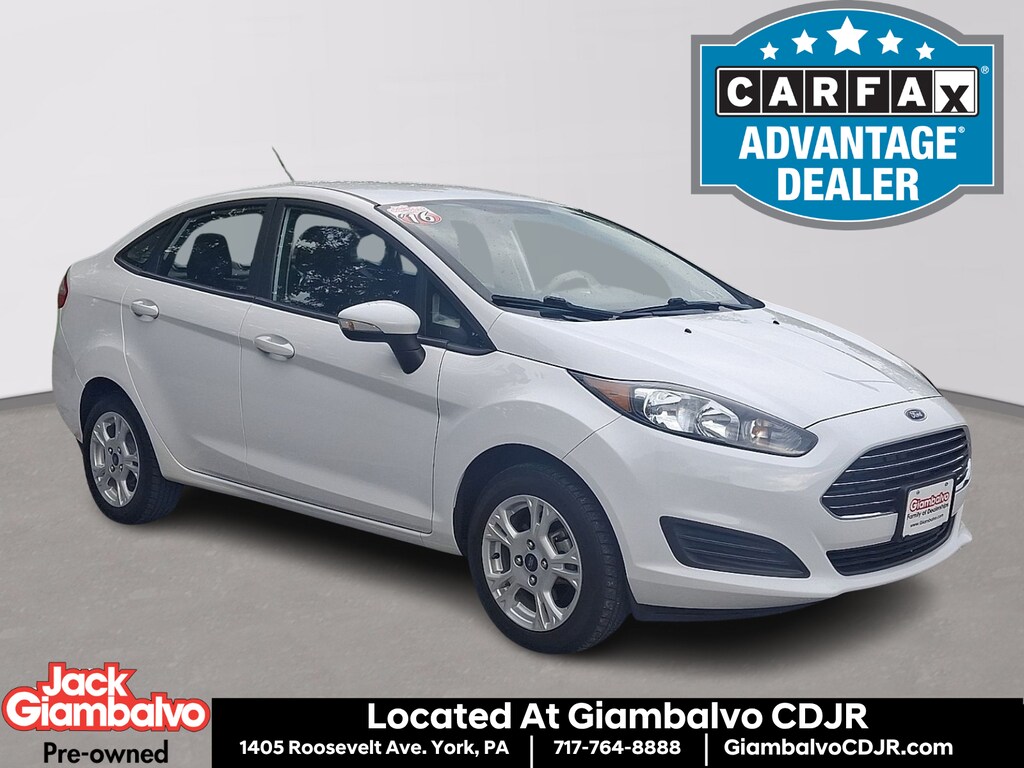 Used 2016 Ford Fiesta SE Sedan