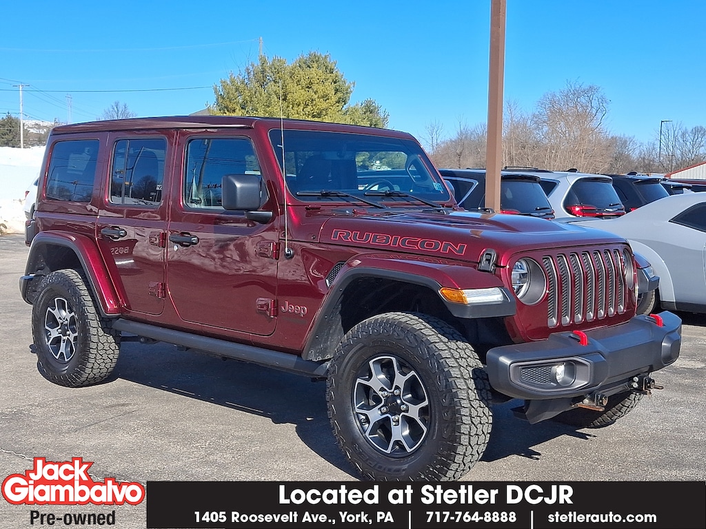 Used 2021 Jeep Wrangler Unlimited Rubicon SUV