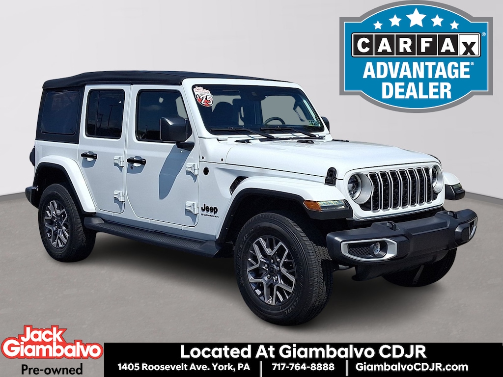 Used 2025 Jeep Wrangler Sahara SUV