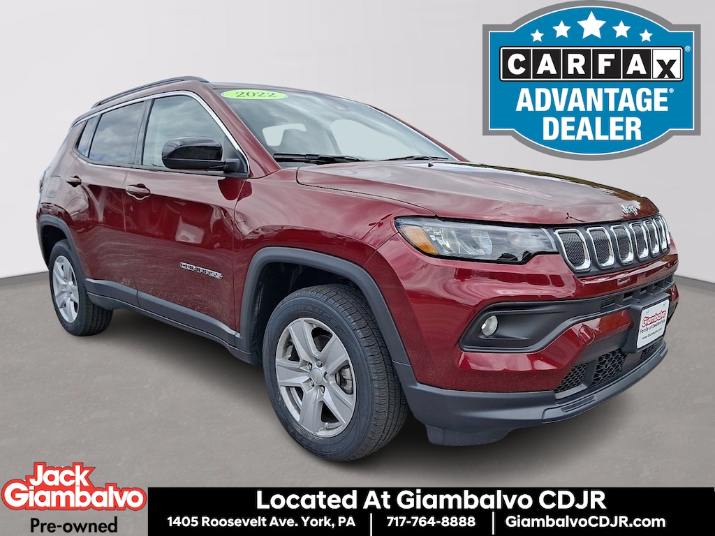Used 2022 Jeep Compass Latitude SUV