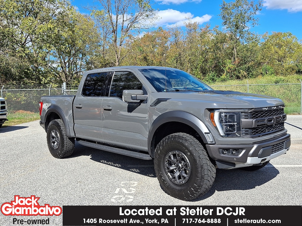 Used 2021 Ford F-150 Raptor Truck SuperCrew Cab
