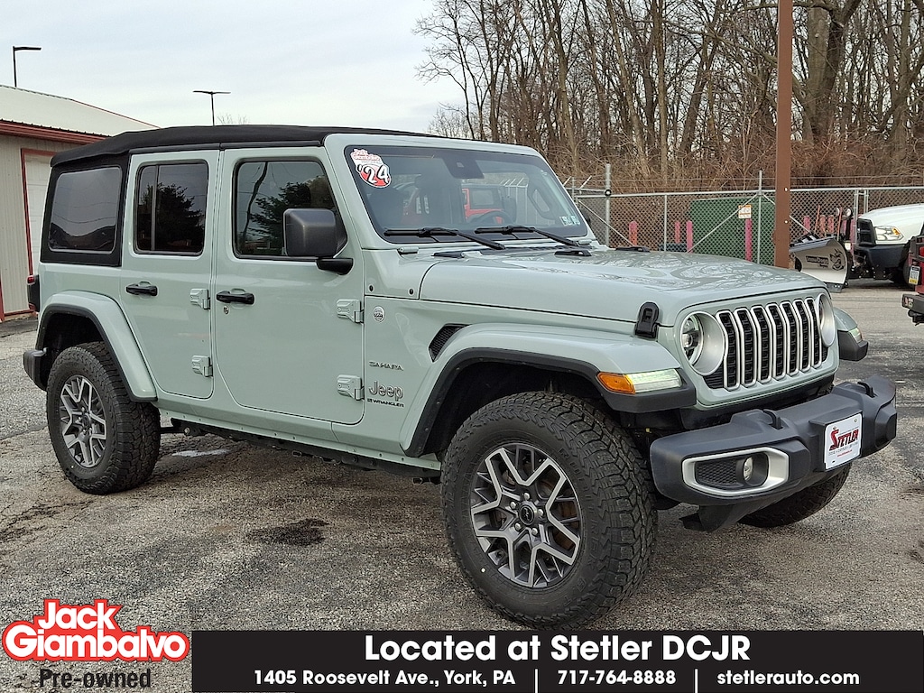 Used 2024 Jeep Wrangler Sahara SUV