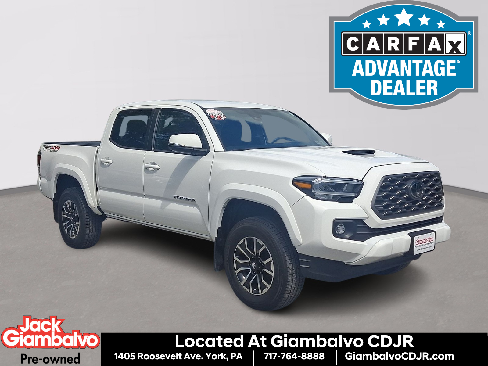Used 2023 Toyota Tacoma TRD Sport V6 Truck Double Cab