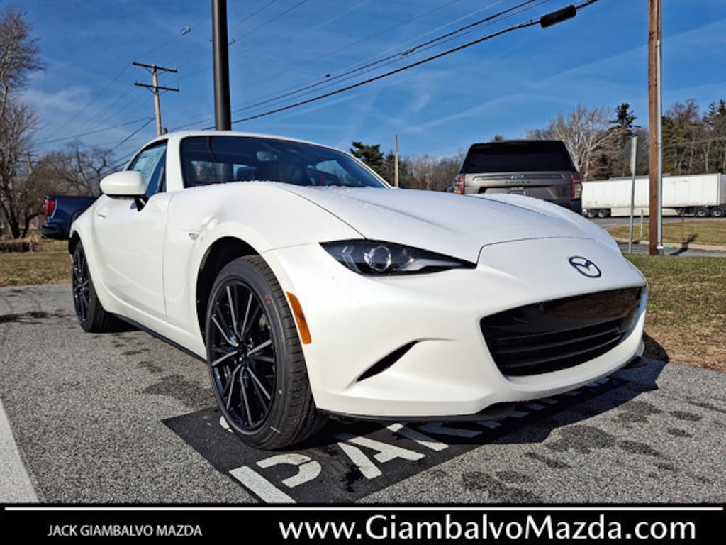 New 2025 Mazda MX-5 Miata RF Grand Touring CONVERTIBLE