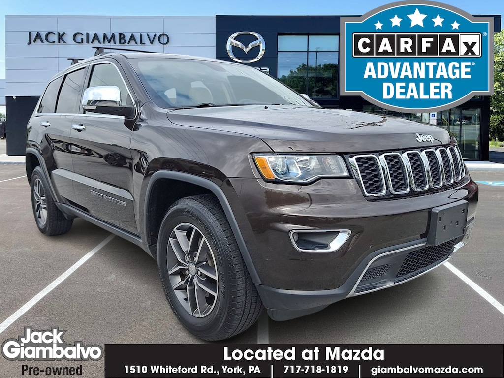 Used 2017 Jeep Grand Cherokee Limited 4x4 Sport Utility