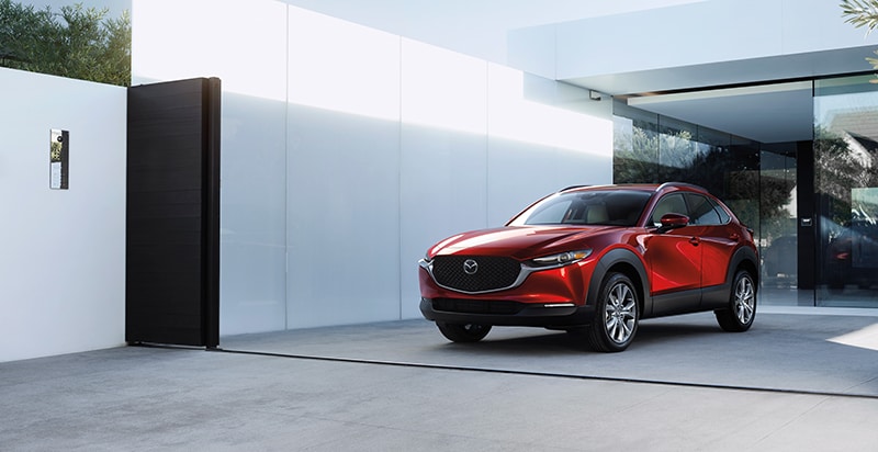 Jack Giambalvo Mazda is a Car Dealership near Hallam PA | 2020 Mazda CX-30 parked in glass building