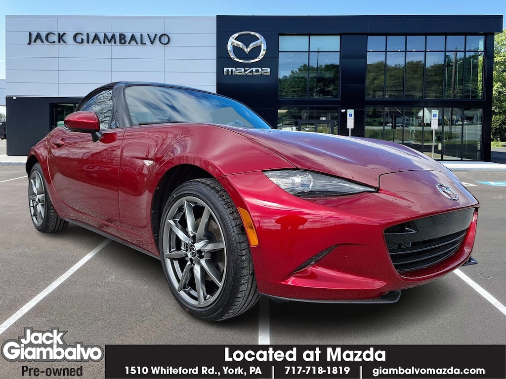 Certified 2022 Mazda MX-5 Miata Grand Touring Convertible